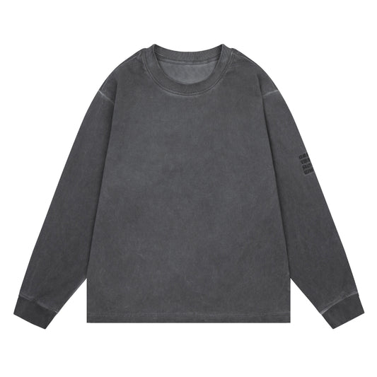 BTMK LONG TEE garment dyed 2309