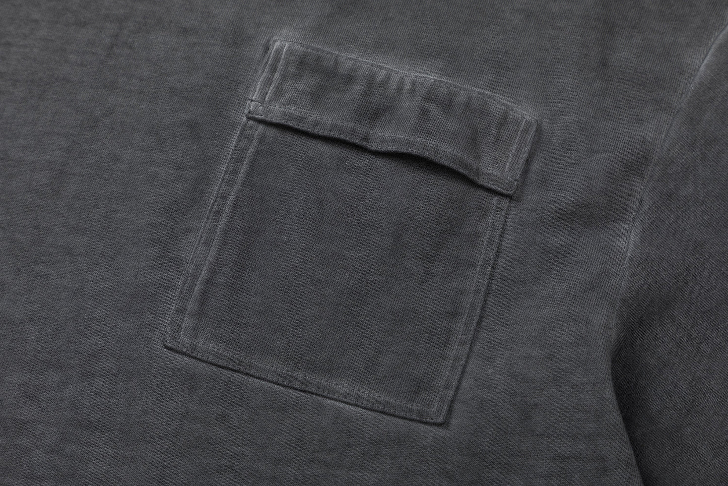 BTMK SHORT TEE garment dyed pocket NP207