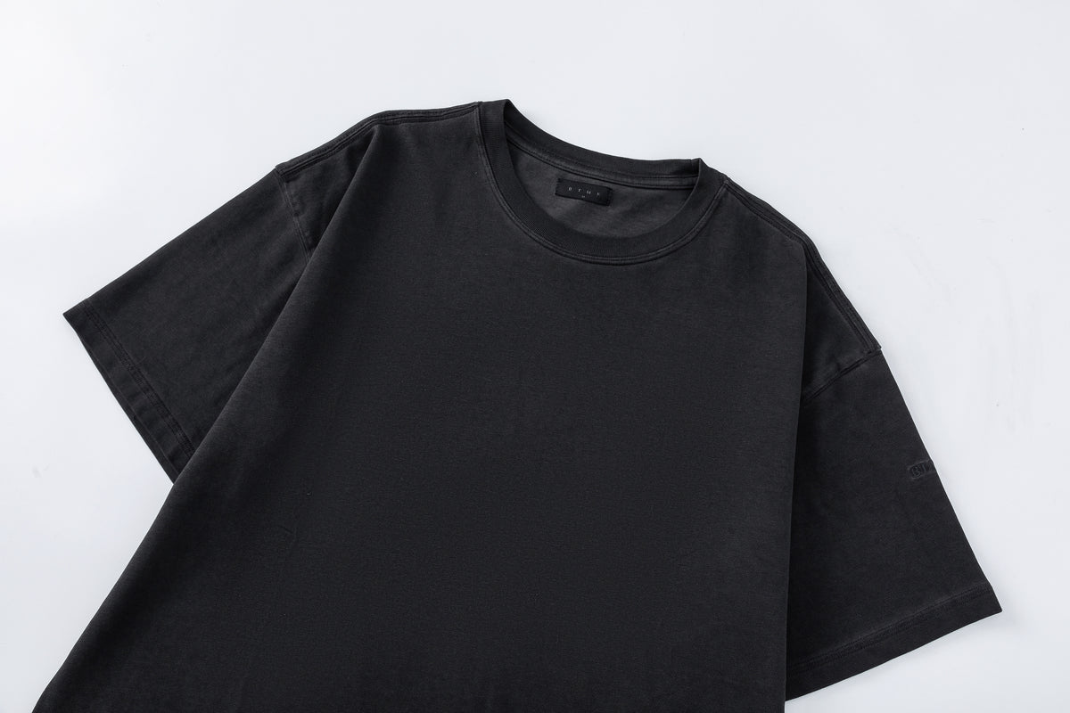 BTMK S/S T-SHIRT Solid garment dyed S537