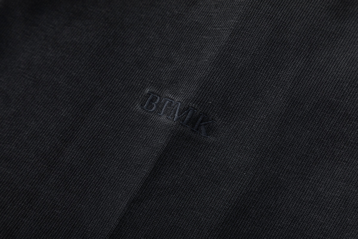 BTMK S/S T-SHIRT Solid garment dyed S537