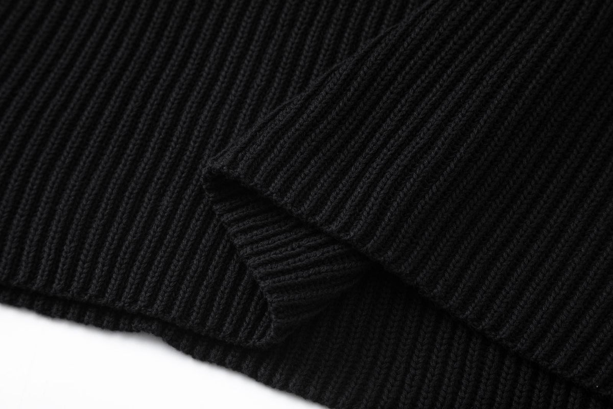BTMK BUTTON HENLEY-NECK KNIT HK029【Pre-order】