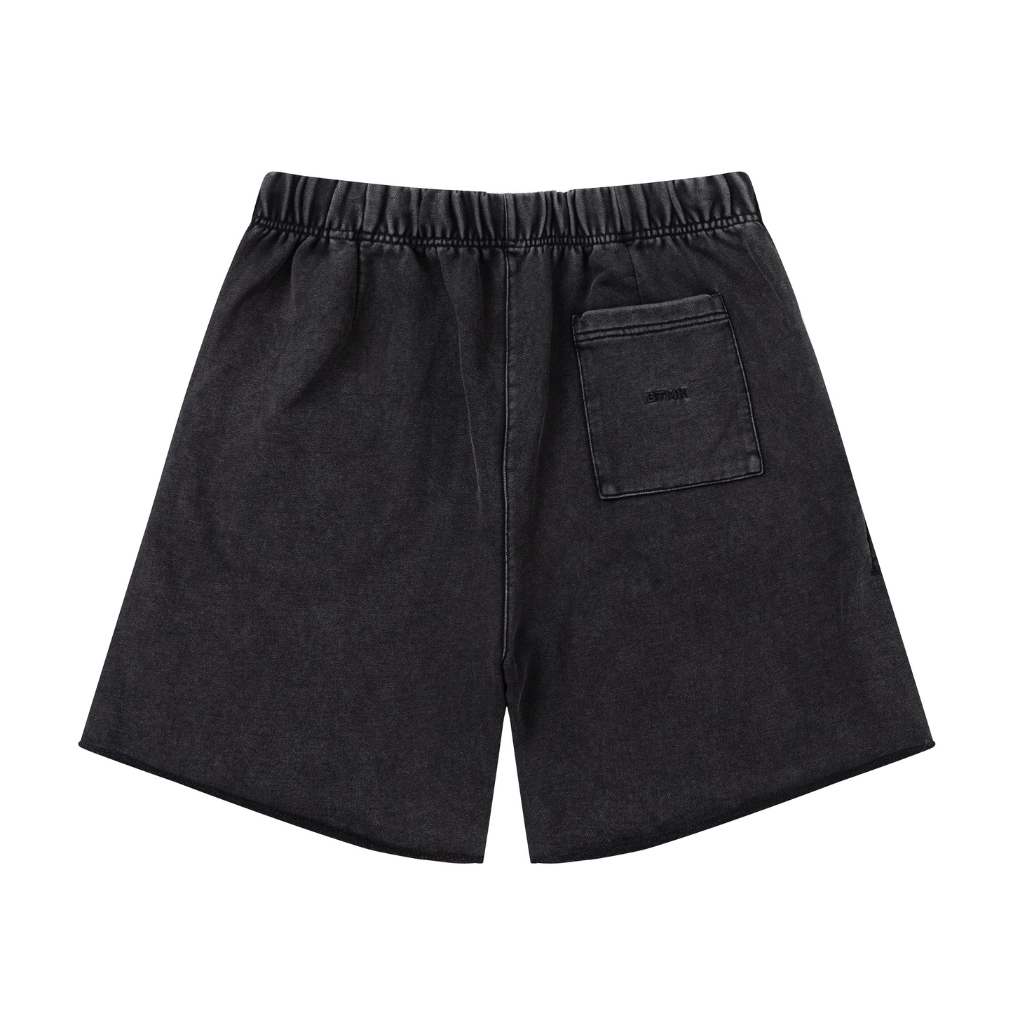 BTMK SHORTS washed cut-off XS3001