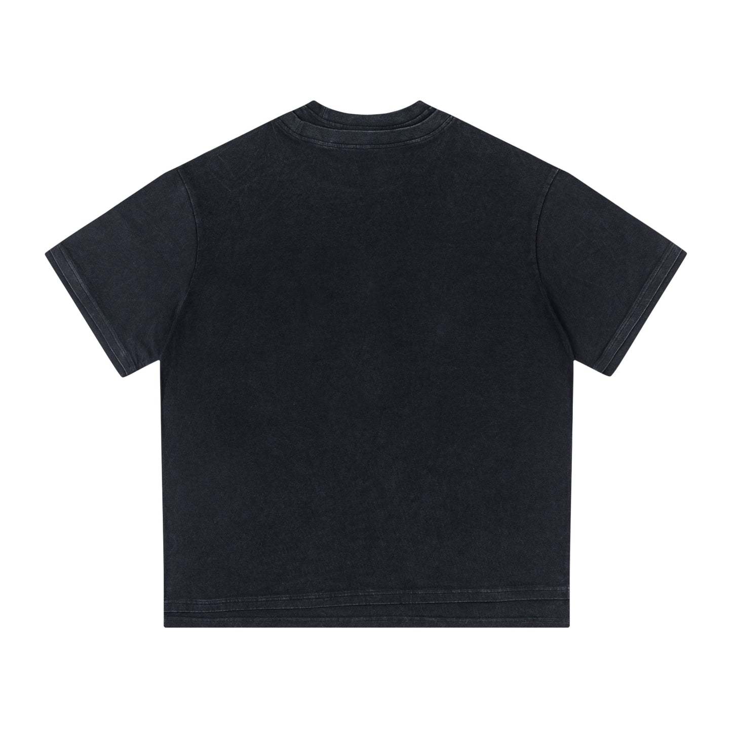 BTMK S/S TEE double-layered washed NT47