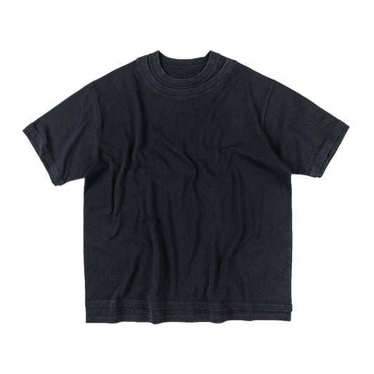 BTMK S/S TEE double-layered washed NT47