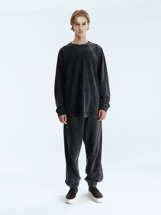 BTMK L/S TEE washed W0156