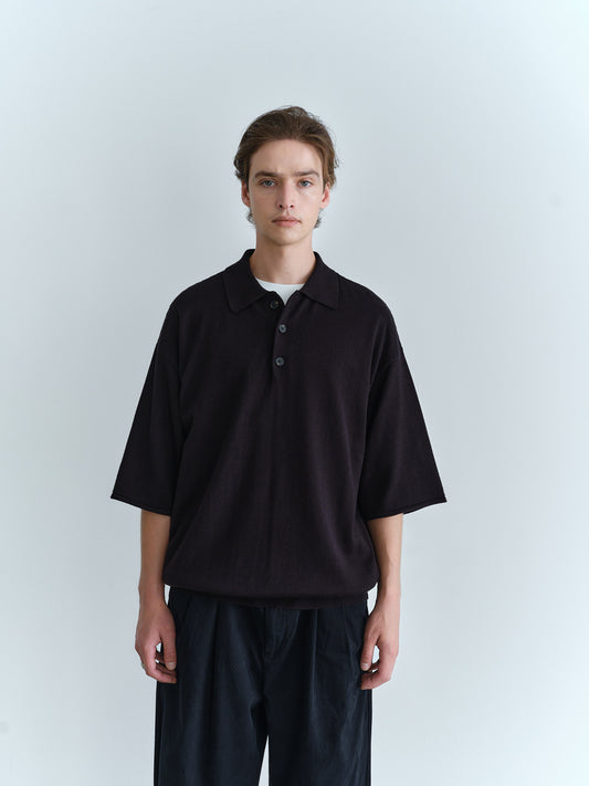BTMK S/S KNIT POLO SHIRT NPS083