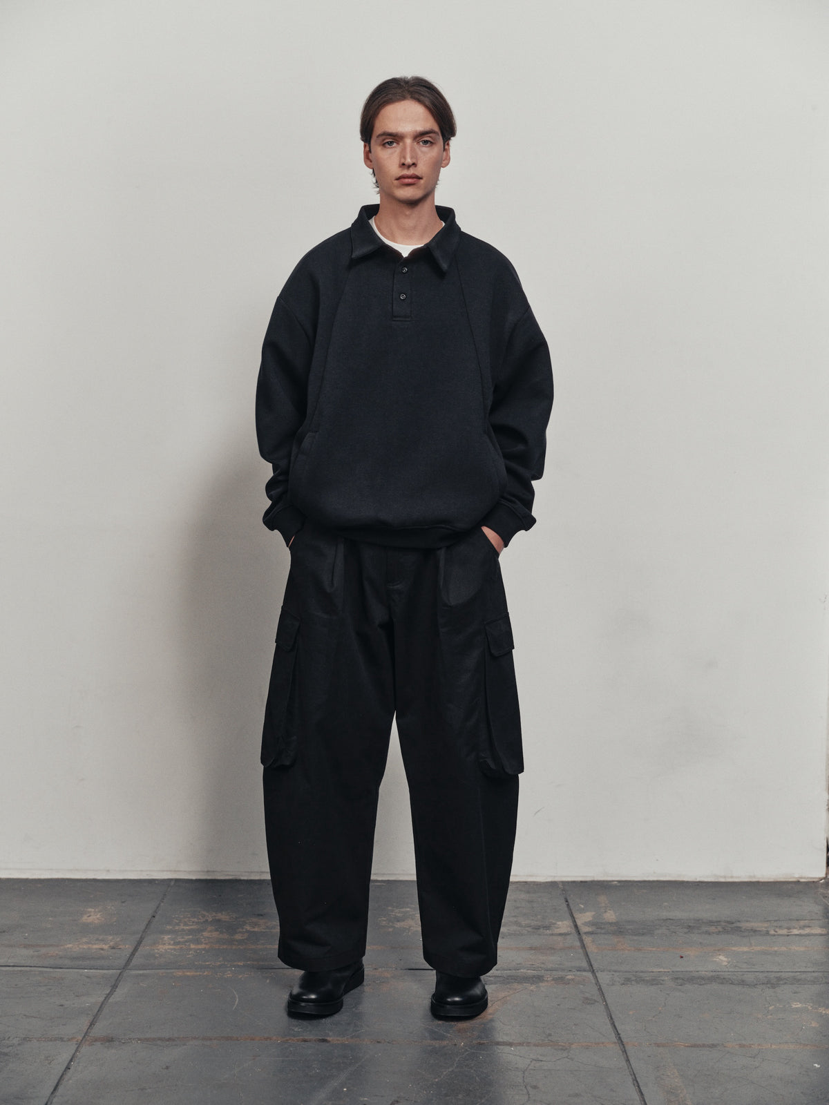 BTMK SWEAT POLO LR018