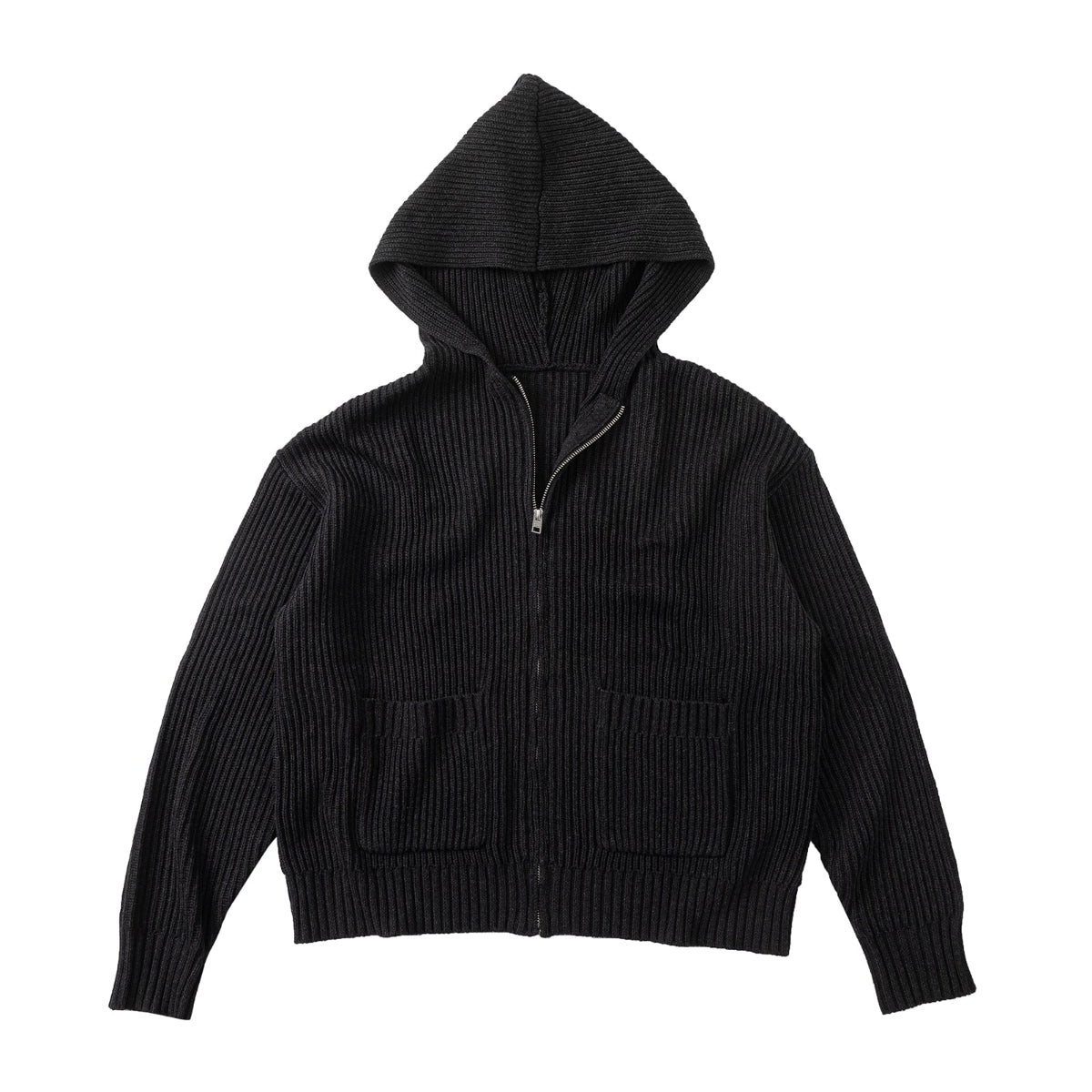 BTMK KNIT HOODIE zip-up MY914