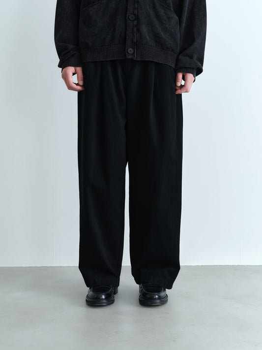 BTMK WIDE CHINO PANTS bio-washed WC11
