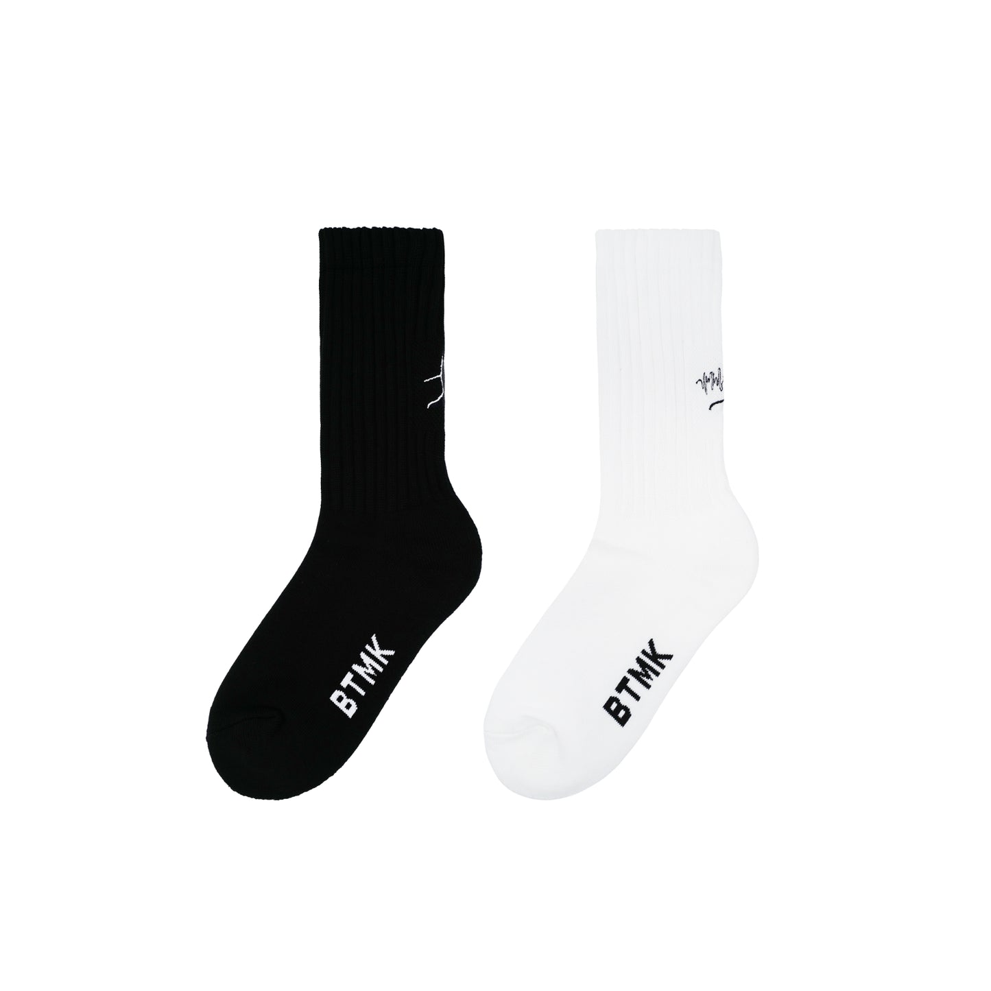BTMK® Organic Crew socks「ひねくれ」SCK01