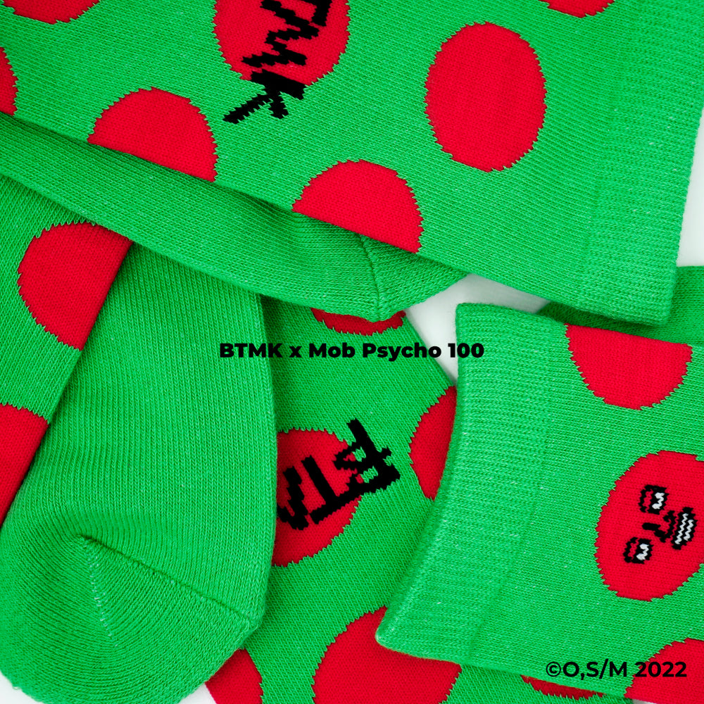 BTMK x モブサイコ 100 Ⅲ Socks EKUBO