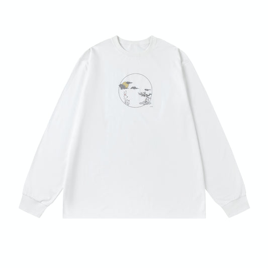 DAN DA DAN・BTMK TURBO GRANNY(BECKONING CAT) L/S T-Shirt DDD103