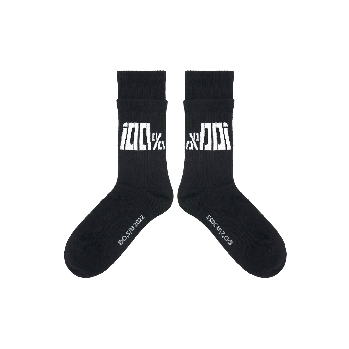 BTMK x モブサイコ 100 Ⅲ Socks MOB 100%