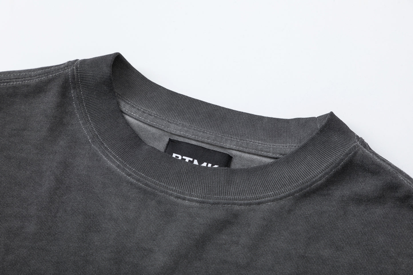 BTMK S/S TEE garment dyed N237