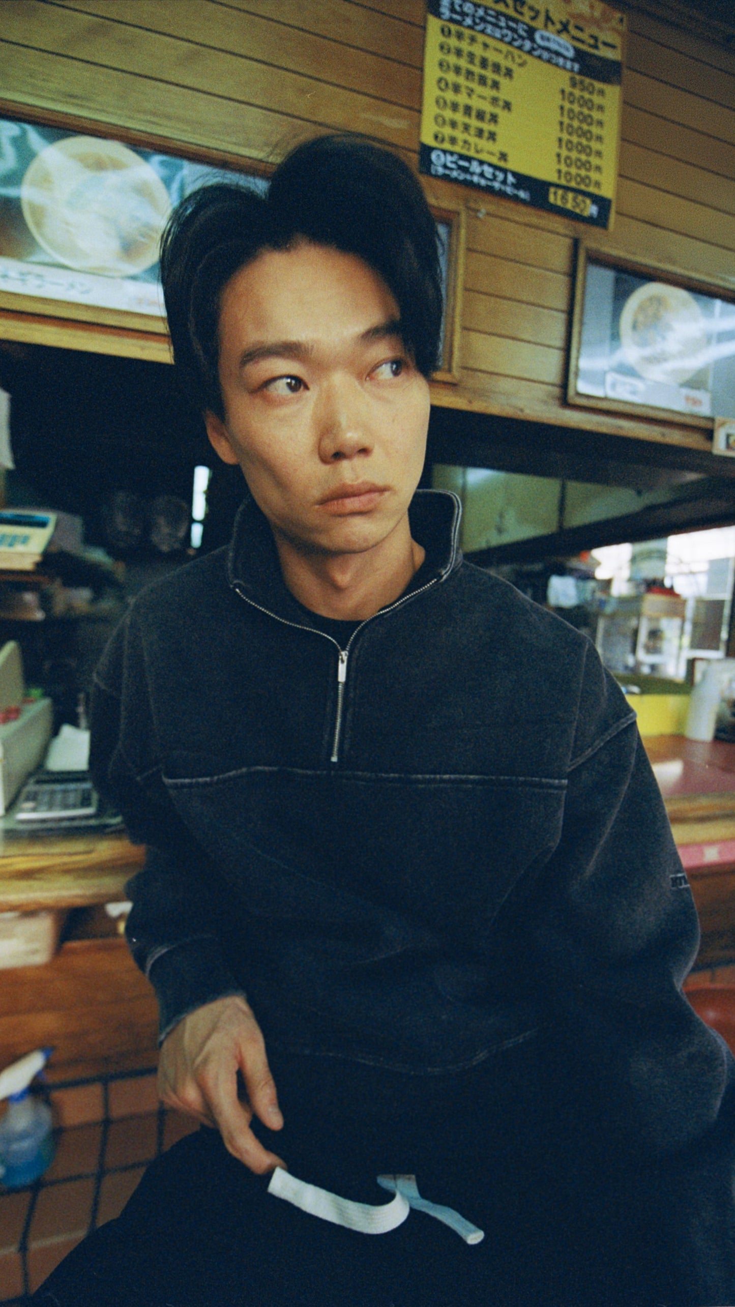 BTMK HALF ZIP SWEAT washed XS919S09【予約販売】