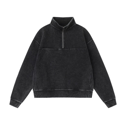 BTMK HALF ZIP SWEAT washed XS919S09【予約販売】