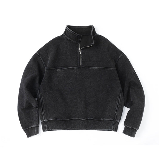 BTMK HALF ZIP SWEAT washed XS919S09【予約販売】