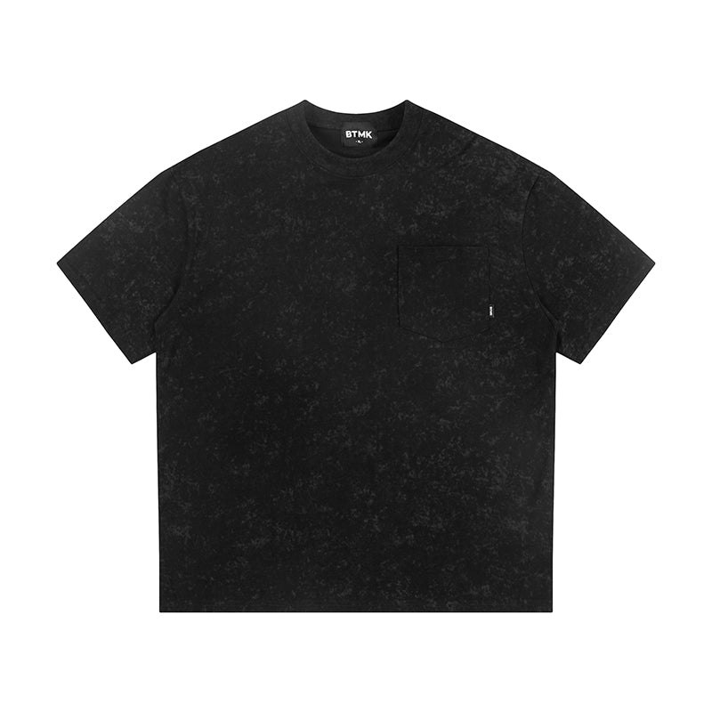 BTMK TEE S/S WASHED pocket 102901