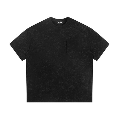 BTMK TEE S/S WASHED pocket 102901