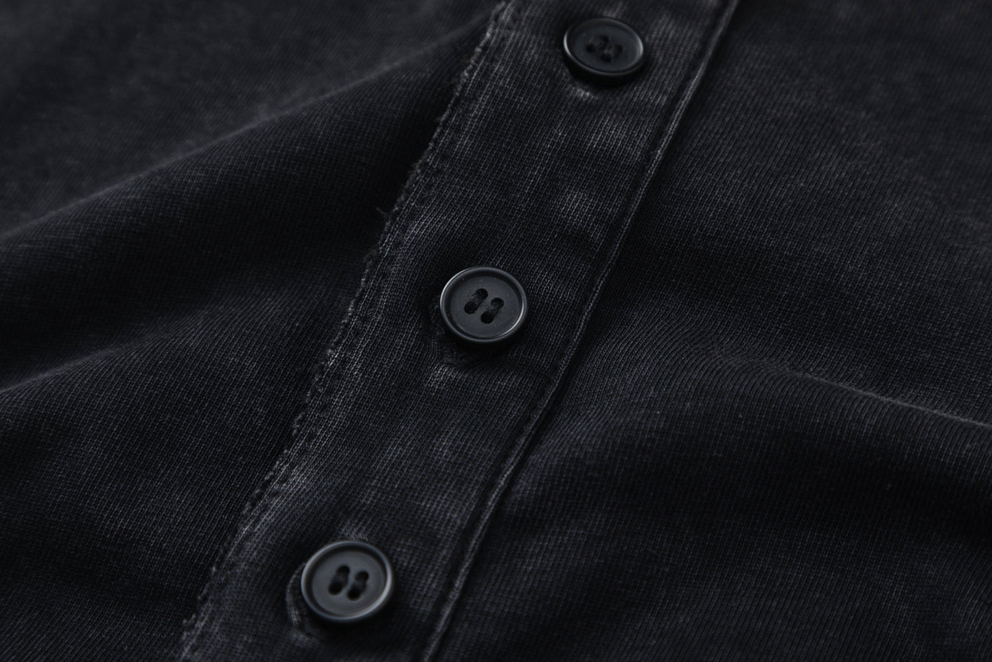 BTMK HENLEY NECK L/S TEE washed HR51【予約販売】
