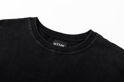 BTMK S/S WASHED TEE roll up sleeve RS615 [Pre-order]
