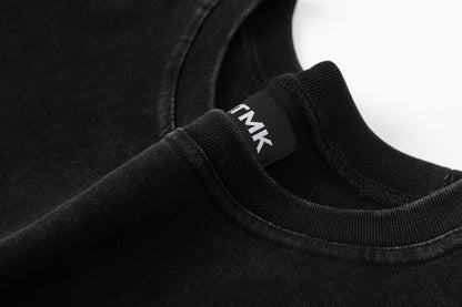 BTMK S/S WASHED TEE roll up sleeve RS615 [Pre-order]
