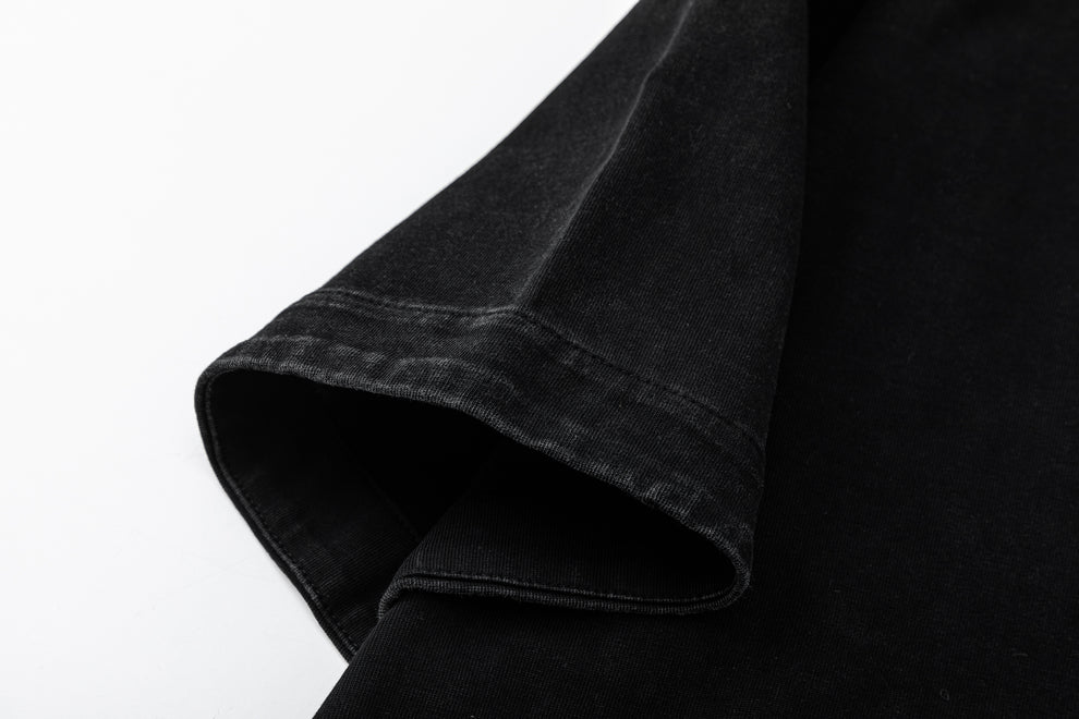 BTMK S/S WASHED TEE roll up sleeve RS615