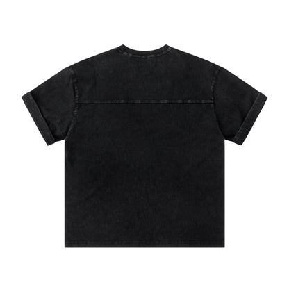 BTMK S/S WASHED TEE roll up sleeve RS615 [Pre-order]
