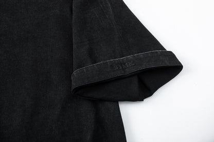 BTMK S/S WASHED TEE roll up sleeve RS615 [Pre-order]