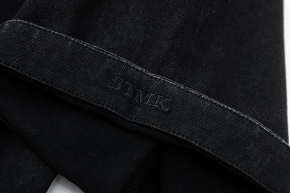BTMK S/S WASHED TEE roll up sleeve RS615 [Pre-order]