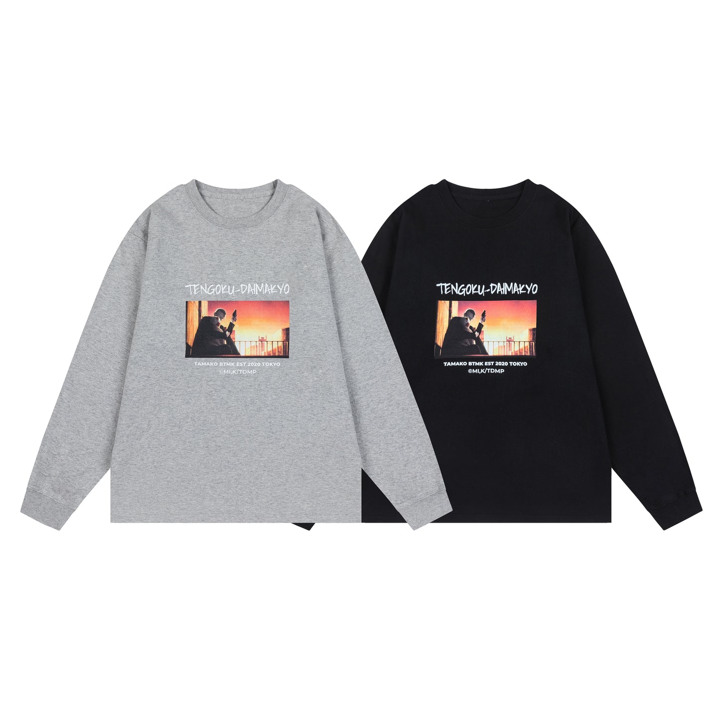 BTMK x TENGOKU-DAIMAKYO LONG TEE-SHIRT  TD02