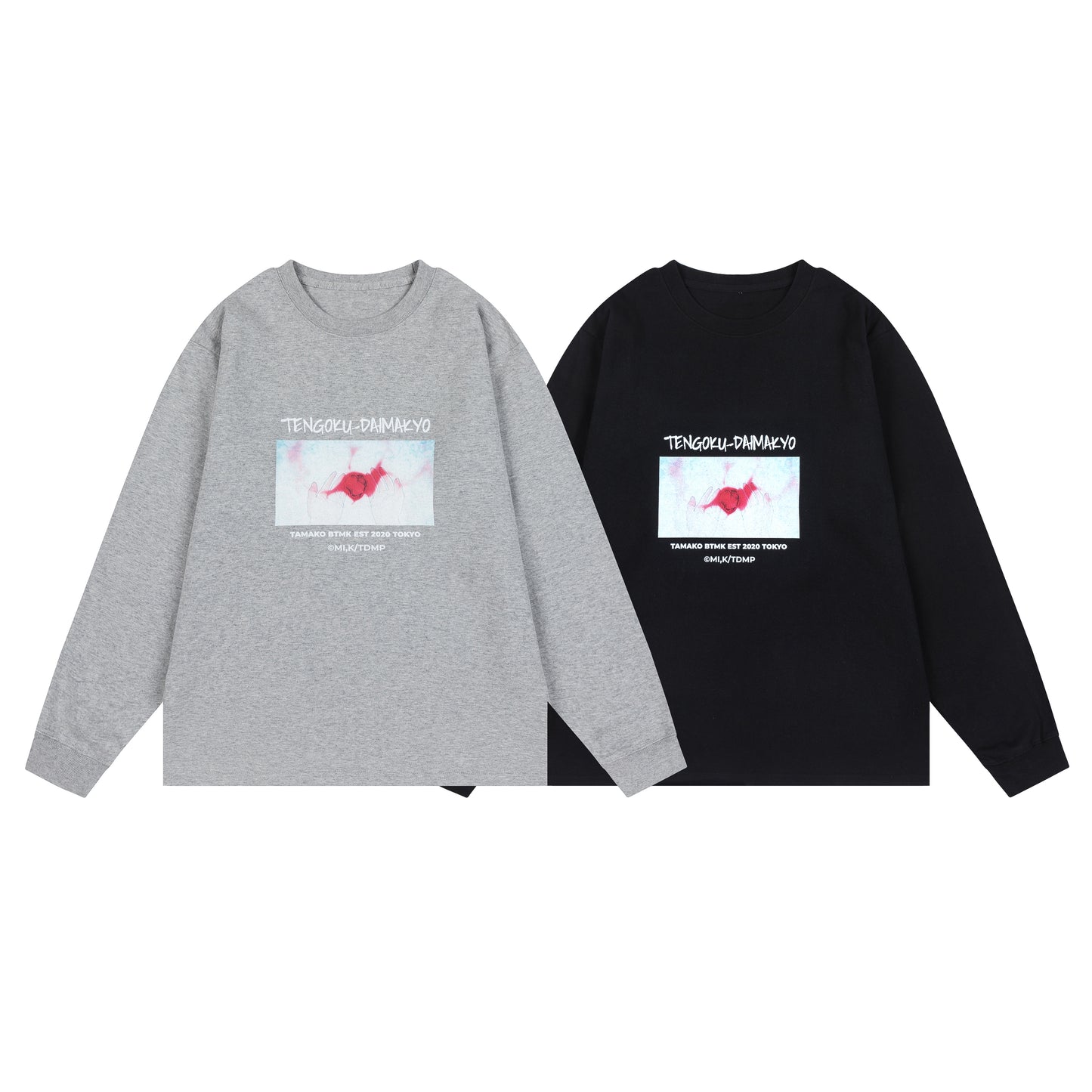 BTMK x TENGOKU-DAIMAKYO LONG TEE-SHIRT  TD03