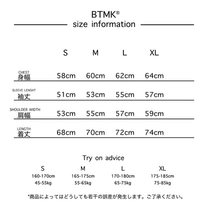 BTMK BUTTON HENLEY-NECK KNIT HK029【Pre-order】