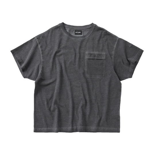 BTMK SHORT TEE garment dyed pocket NP207