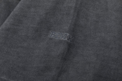 BTMK SHORT TEE garment dyed pocket NP207