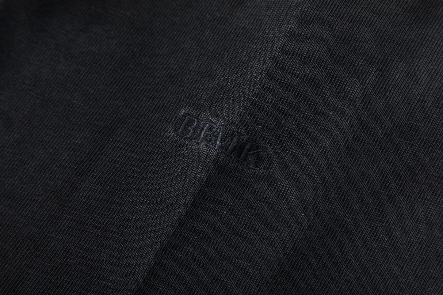 BTMK S/S T-SHIRT Solid garment dyed S537