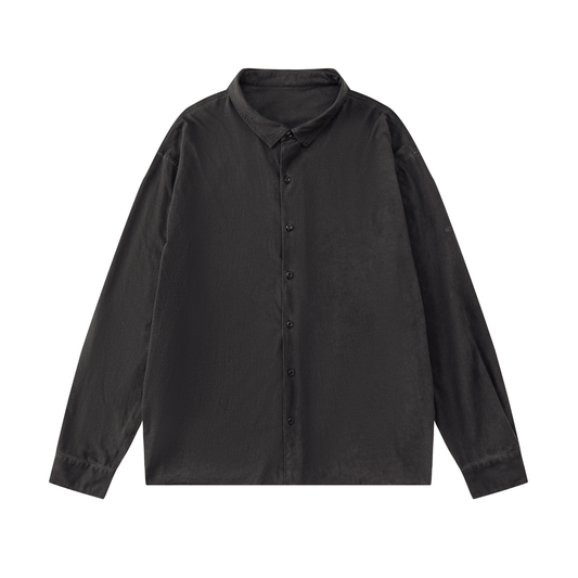 BTMK L/S SHIRT garment dyed GS053