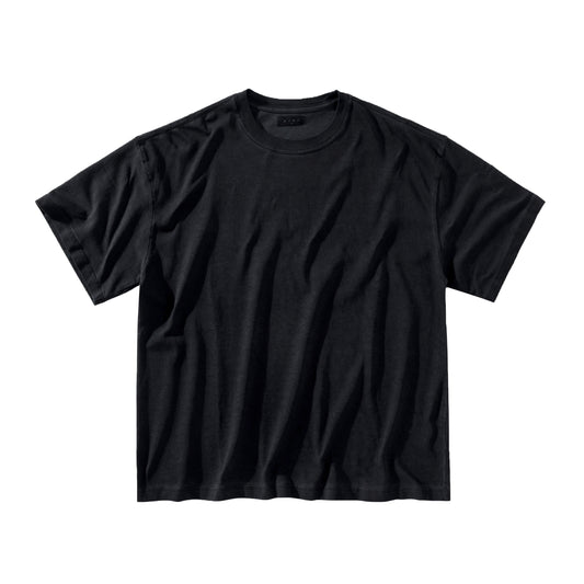 BTMK T-SHIRT solid garment dyed S537