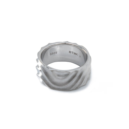 BTMK WAVE Silver Ring BR102