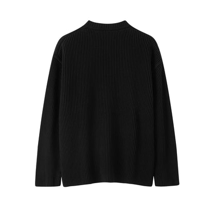 BTMK BUTTON HENLEY-NECK KNIT HK029【Pre-order】
