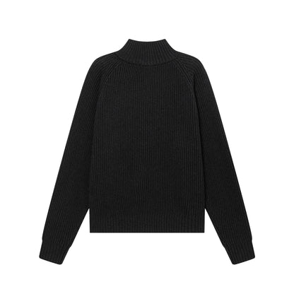 BTMK SWEATER high-neck half-zip MY913