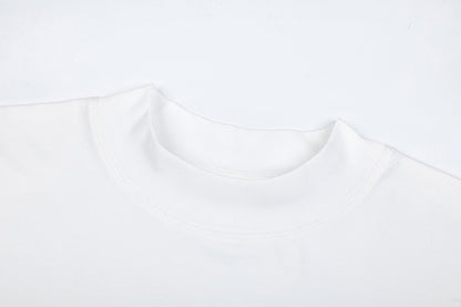 BTMK SHORT TEE mock-neck high-tech GL315