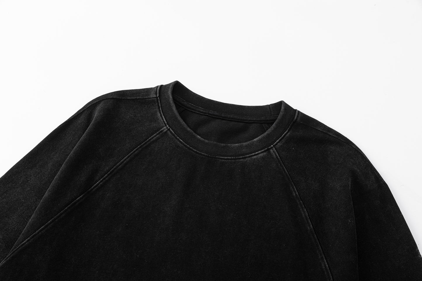 BTMK RAGLAN L/S T-SHIRT washed RC181