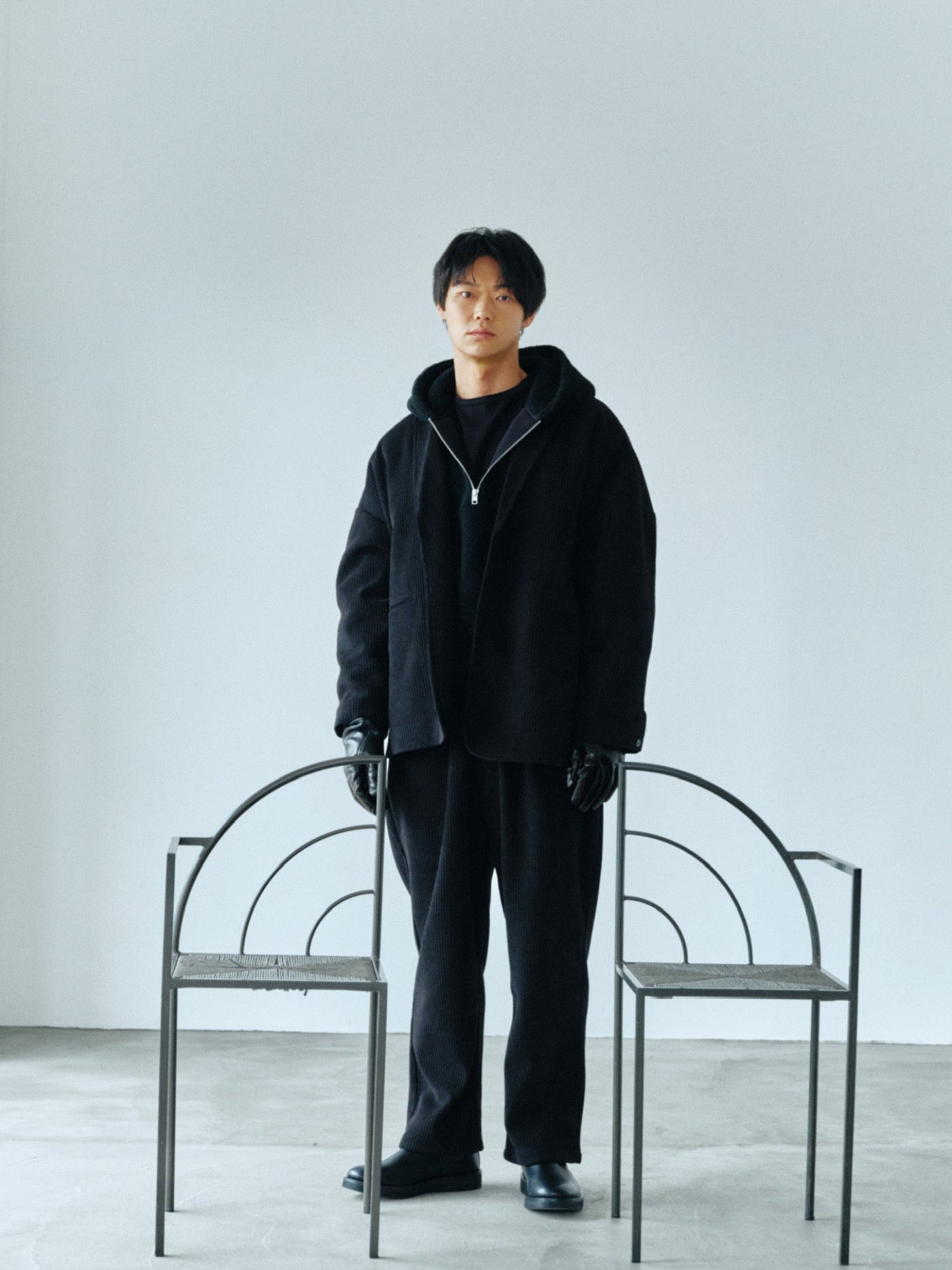 BTMK WIDE TAPERED CORDUROY PANTS  CP911