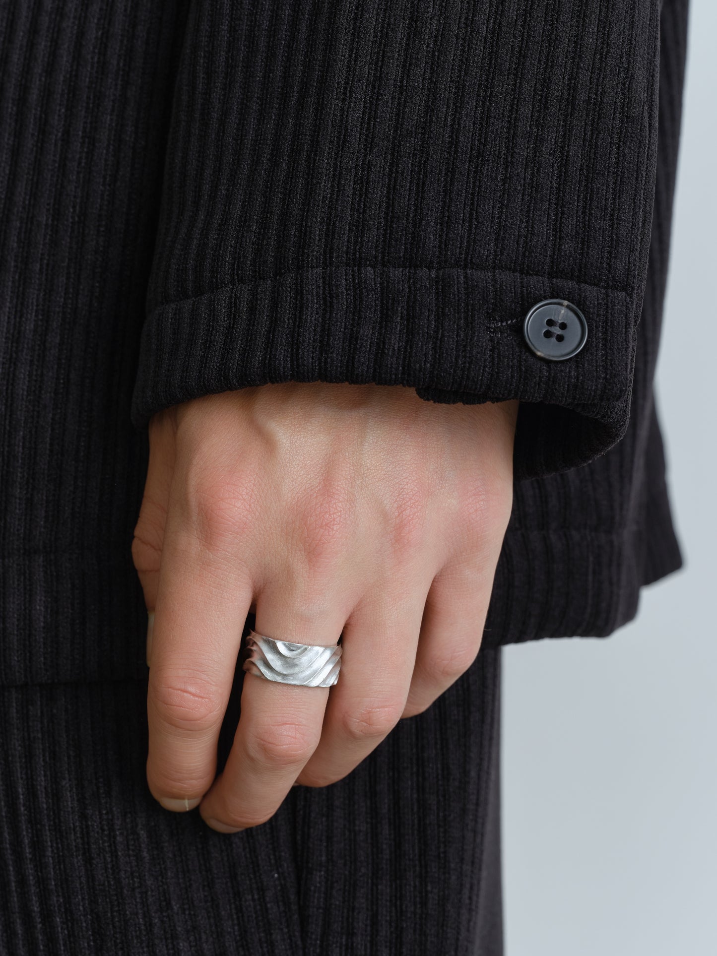 BTMK WAVE Silver Ring BR102