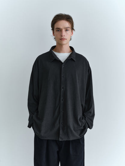 BTMK L/S SHIRT garment dyed GS053