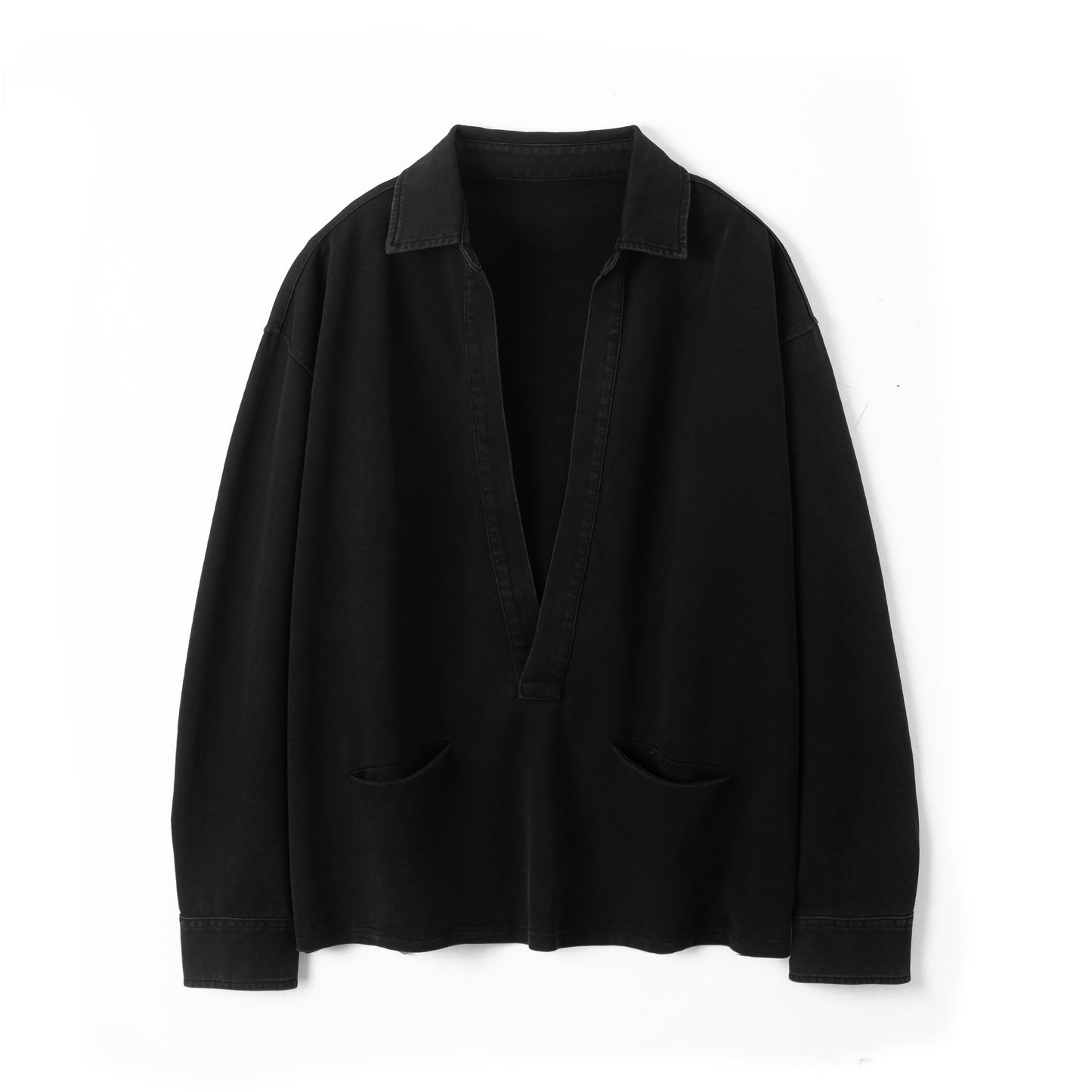 BTMK SKIPPER SHIRT washed SS013【予約販売】