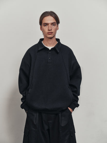 BTMK SWEAT POLO LR018