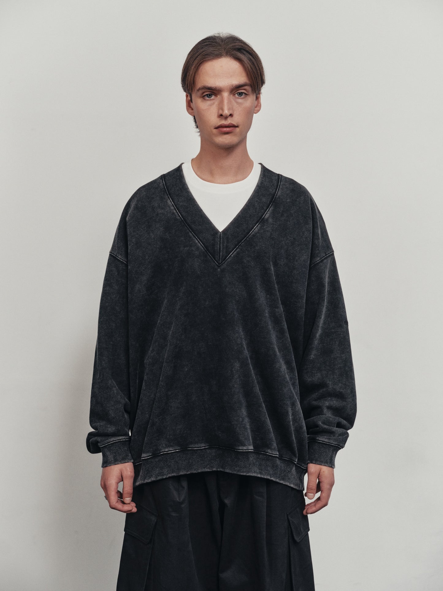 BTMK V-NECK SWEAT washed VS500【予約販売】