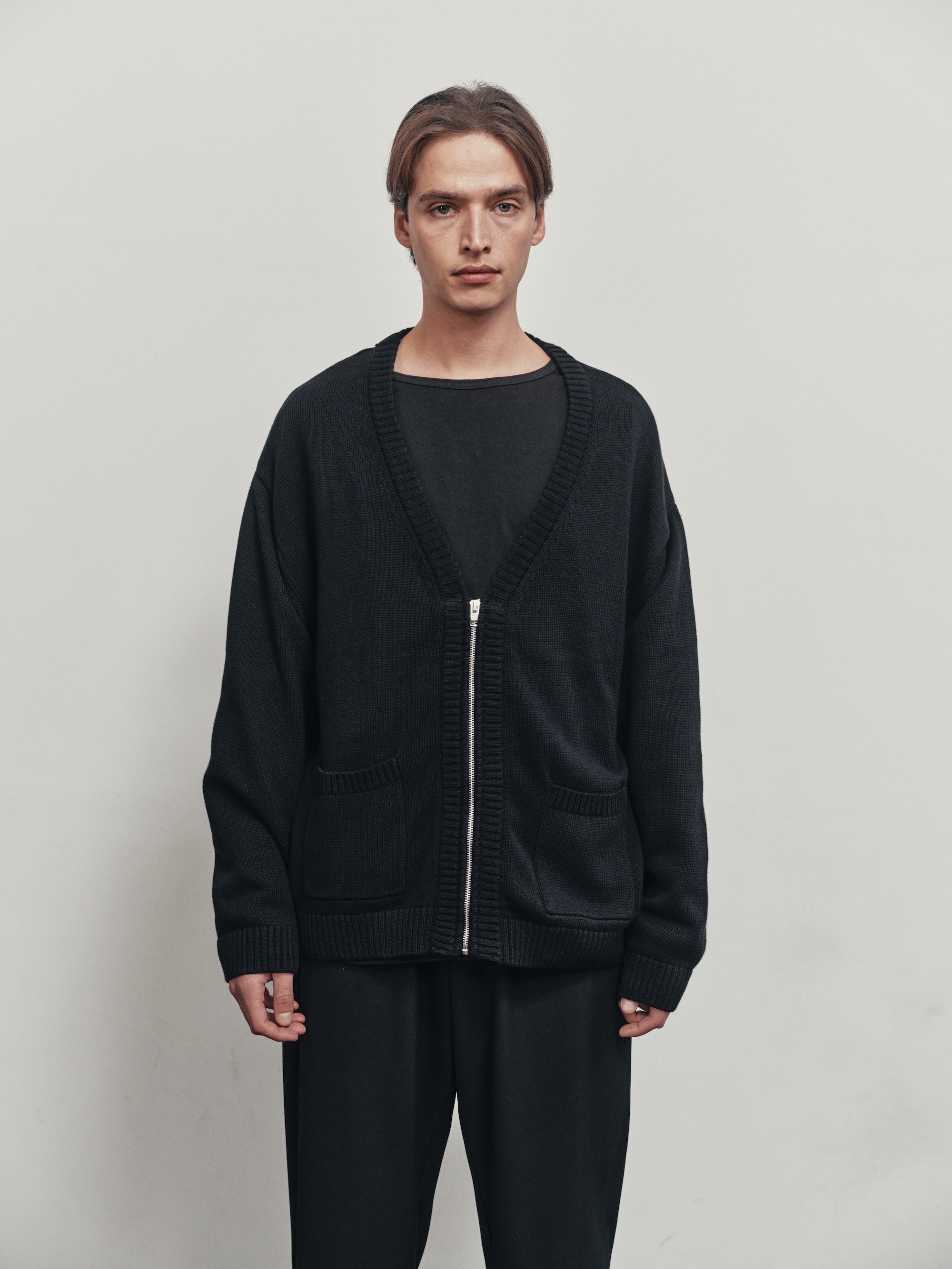 トップス pablo vinci Zip knit cardigan nordic BTMK ZIP KNIT CARDIGAN ZK135